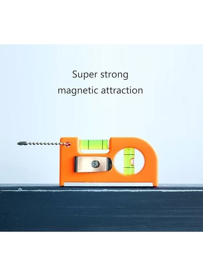 Magnetic Horizontal Vertical Pocket Bubble Leveler Level Tool Color B - Image 3