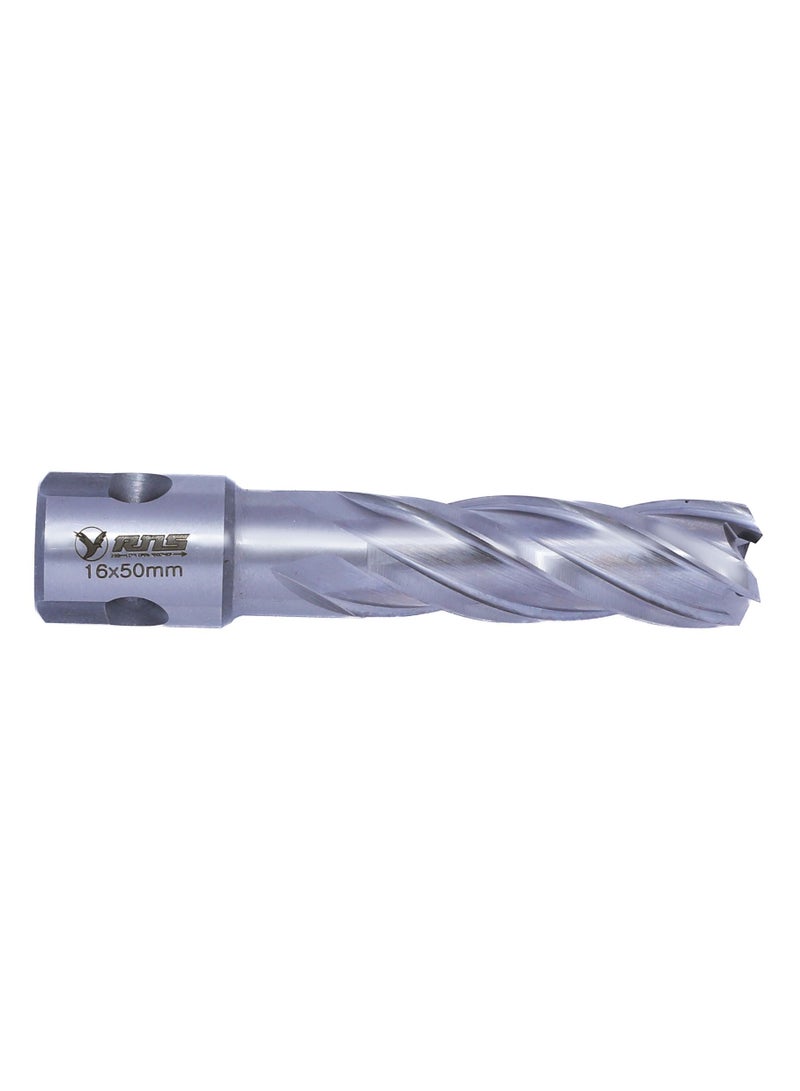 RNS 16 x 50 mm HSS Cutter with Universal Shank, High Speed Steel Core Drill Bit for Metal Cutting and Industrial Drilling Applications - Image 1