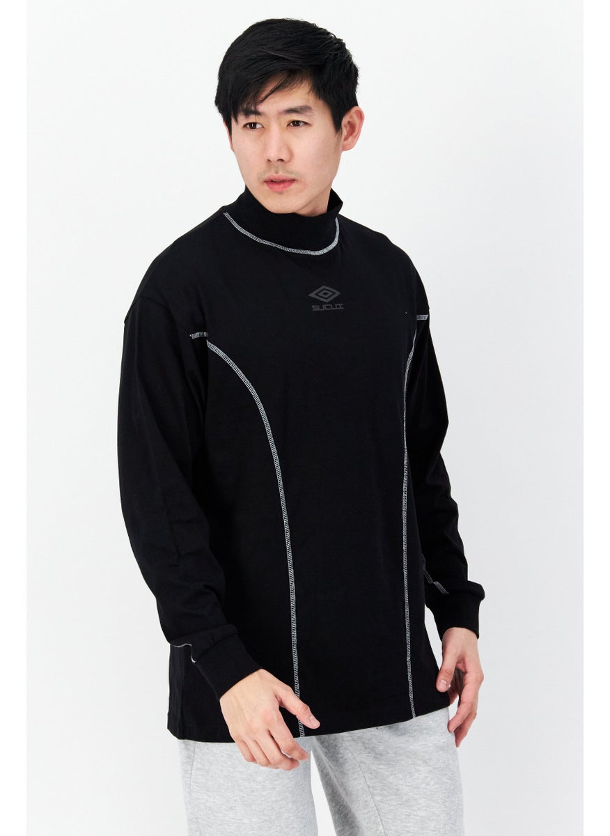 Men Sportswear Fit Long Sleeve Training Sweatshirts, Black - pzsku/Z2868A81B2097203ACE5EZ/45/_/1726109226/a63c1e1f-0156-409f-a7e7-3e4a48d91133