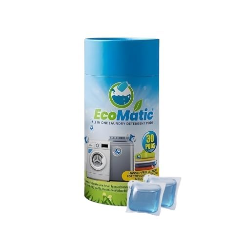 EcoMatic All-in-one 30 Laundry Detergent Pods (Pack of 30 Laundy Pods) - Image 1
