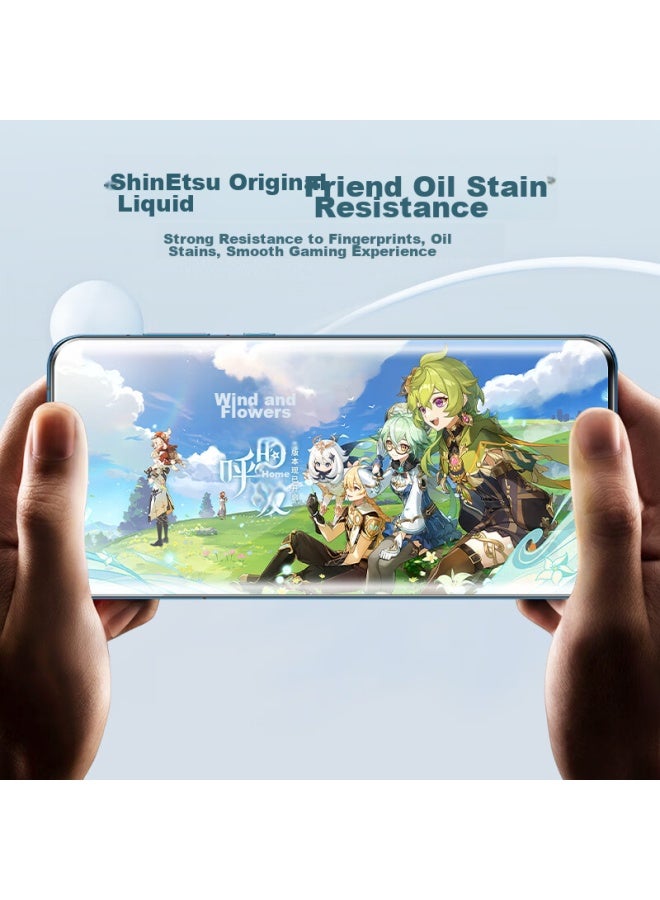 Blueo Tempered Glass Screen Protector For Huawei P60 Pro/p60 Art, Huawei P60 Curved Anti-scratch Anti-fingerprint Protective Film With Heat Bending Technology - Image 2