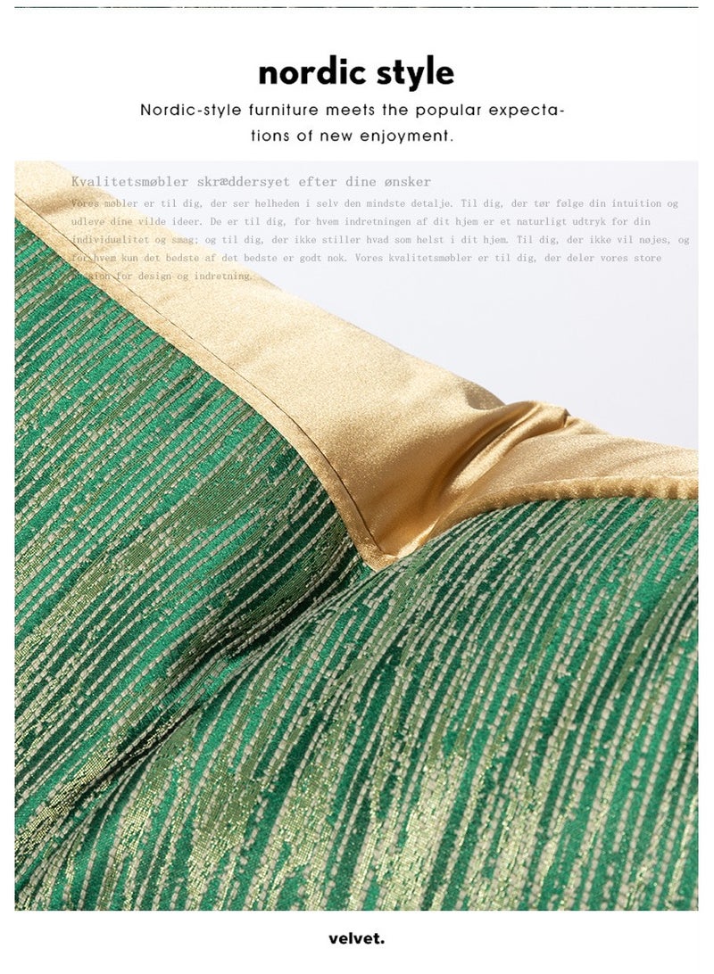 New Product Launch Green Series Pillow Living Room Sofa Square High end Cushion Model Room Modern Simple Light Luxury Hotel  - Image 5