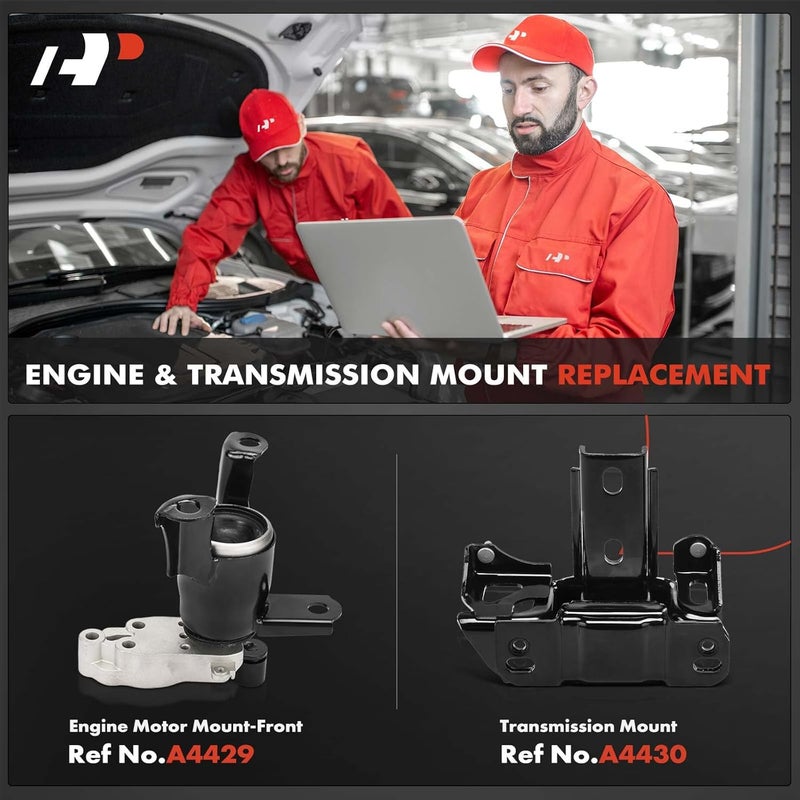 A-Premium Engine Mount Kit for Mazda 2 (2011-2014) - Image 2