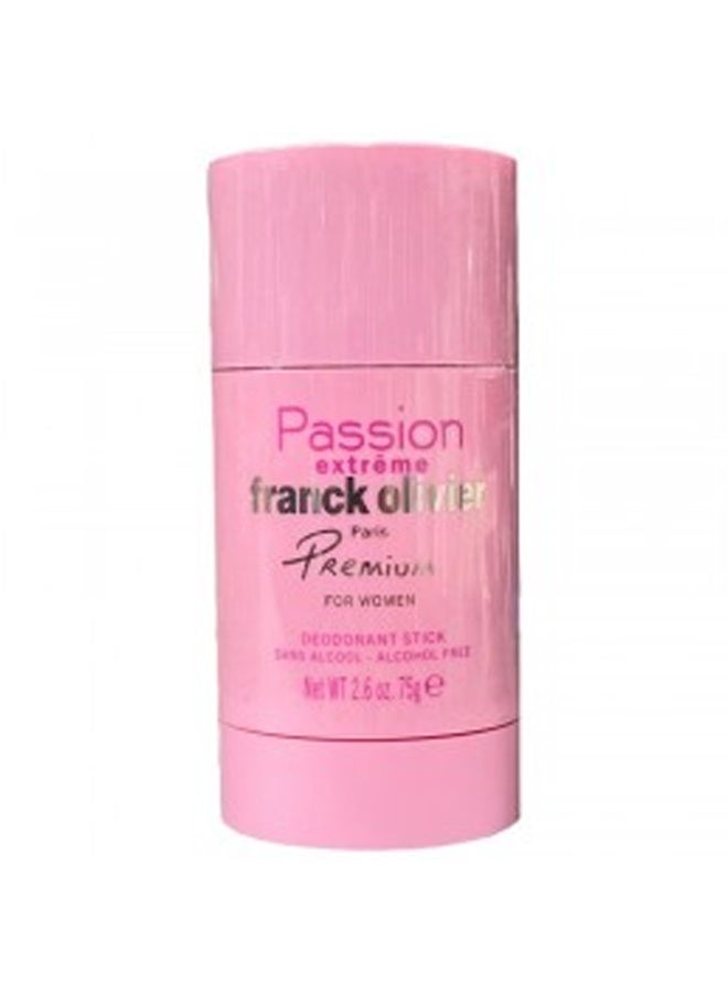 فرانك أوليفييه مزيل عرق باشن إكستريم ستيك 75 جرام للنساء