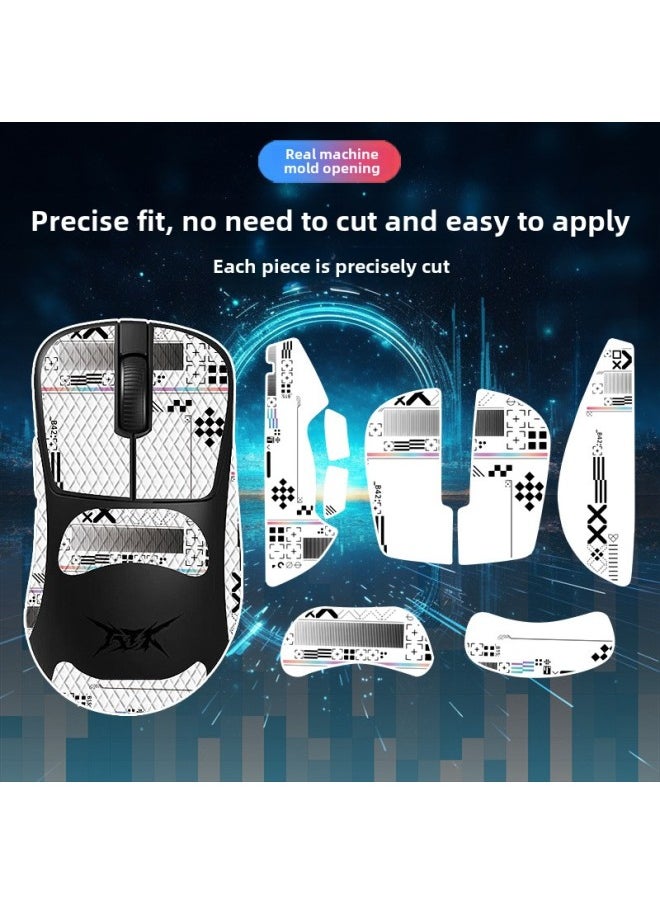 Generic Suitable For ATK Strong Empty Z1 PRO/MAX Mouse Non-slip Stickers Ultra Full Bag With Back Stickers Sweat-absorbent Non-slip Wholesale-Color:Atk Fiery Space Z1-sy-037 White Gundam/white Diamond-all Inclusive  - Image 3