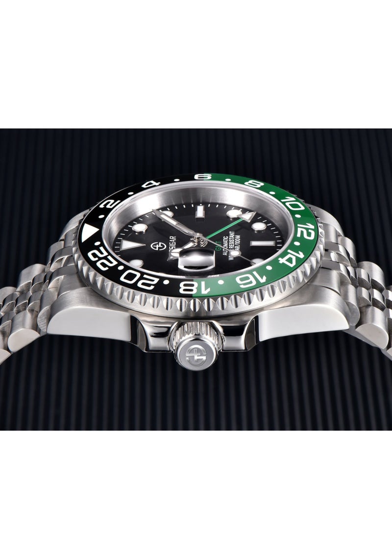 بيرسيجار ساعة Bersigar BG-1662 Luxaura Design أوتوماتيكية من الفولاذ المقاوم للصدأ ومقاومة للماء  - Image 4