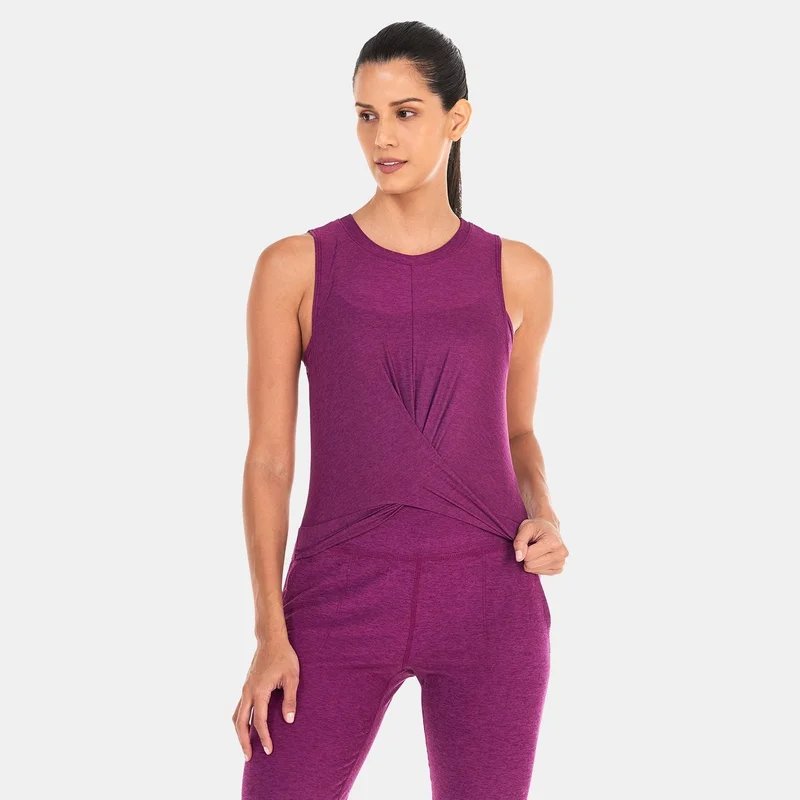 Beyond Yoga Women's Featherweight Intersect Cropped Tank Top