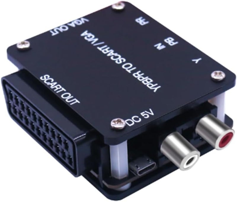 Color difference component signal YPBPR (YVU) to RGBS (SCART) and VGA decoder, adapter - Image 4