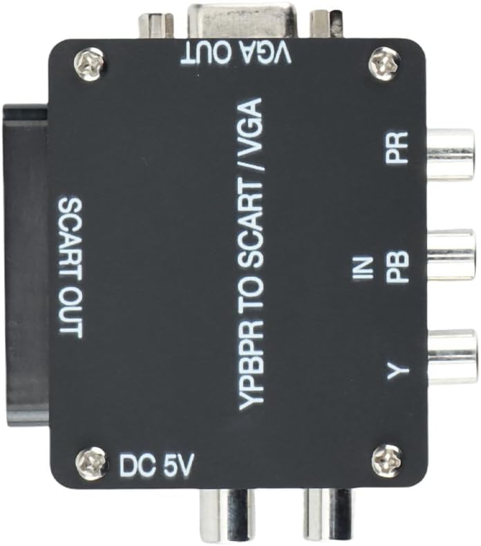 Color difference component signal YPBPR (YVU) to RGBS (SCART) and VGA decoder, adapter - Image 5