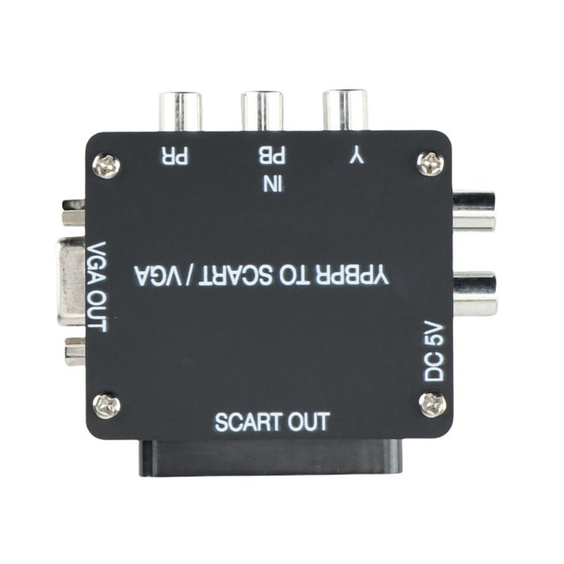Color difference component signal YPBPR (YVU) to RGBS (SCART) and VGA decoder, adapter - Image 1