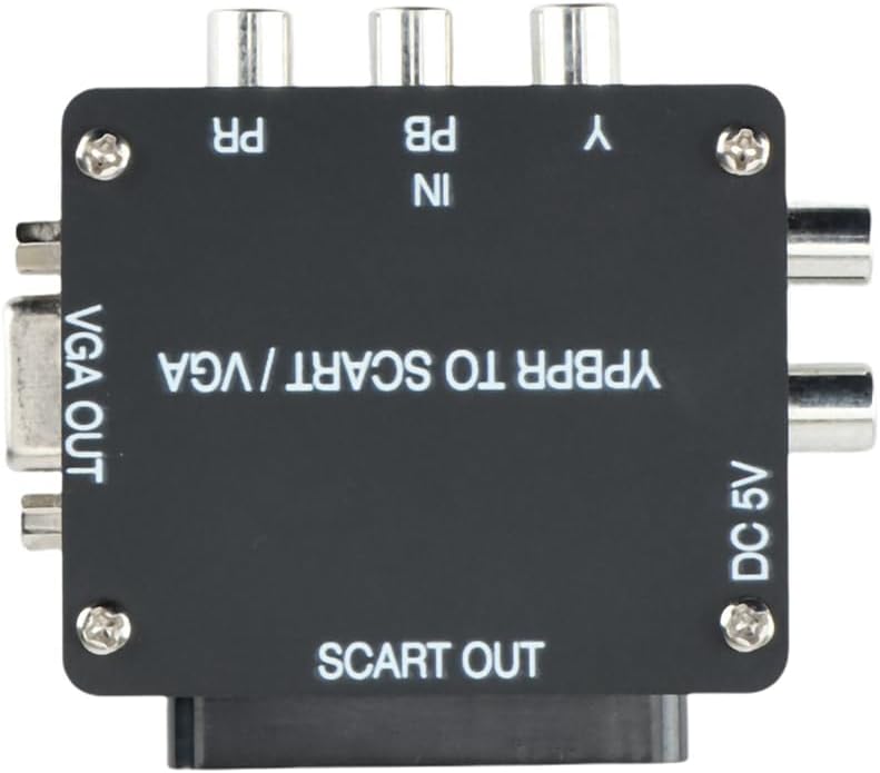 Color difference component signal YPBPR (YVU) to RGBS (SCART) and VGA decoder, adapter - Image 2