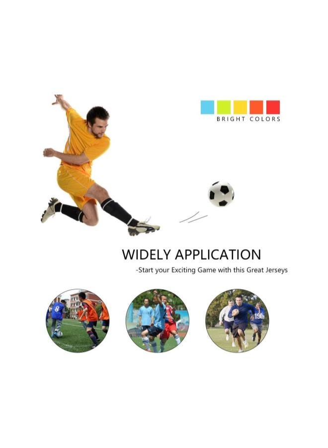 12 Pack Mesh Sports Training Bibs Breathable Adults Football Training Jerseys Bibs for Soccer, Basketball, Volleyball and Other Team Games  - Image 5