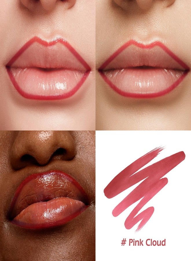 كيموز محدد شفاه كيموس القابل للتقشير، لون شفاه يدوم طويلاً، مقاوم للماء، لا يترك أثراً، لون غني، لمسة نهائية مطفية - Image 2