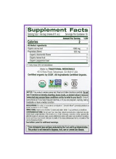 Traditional Medicinals Traditional Medicinals, Organic Smooth Move, Senna Chamomile, Caffeine Free, 16 Wrapped Tea Bags, 1.13 oz (32 g)  - Image 2