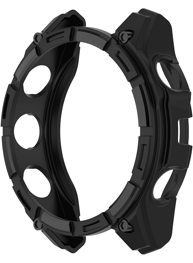 إيروريكس جراب واقي من مادة TPU متوافق مع Garmin Fenix 8 47Mm جراب واقي للساعة من مادة TPU متوافق مع Garmin Fenix 8 47Mm أسود - Image 4