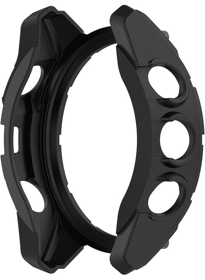 إيروريكس جراب واقي من مادة TPU متوافق مع Garmin Fenix 8 47Mm جراب واقي للساعة من مادة TPU متوافق مع Garmin Fenix 8 47Mm أسود - Image 5