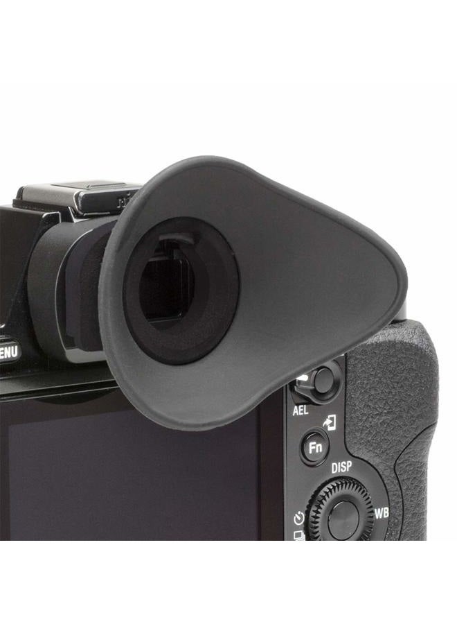 Hoodman HEYES HoodEYE Camera Eyecup Eye Cup Viewfinder Eye Piece for Sony Alpha7 Alpha7II Alpha7III Alpha7R Alpha7RII Alpha7RIII Alpha7S Alpha7SII Alpha9II A58 A57 A65 - Image 1