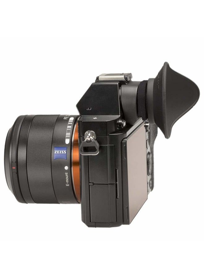 Hoodman HEYES HoodEYE Camera Eyecup Eye Cup Viewfinder Eye Piece for Sony Alpha7 Alpha7II Alpha7III Alpha7R Alpha7RII Alpha7RIII Alpha7S Alpha7SII Alpha9II A58 A57 A65 - Image 4