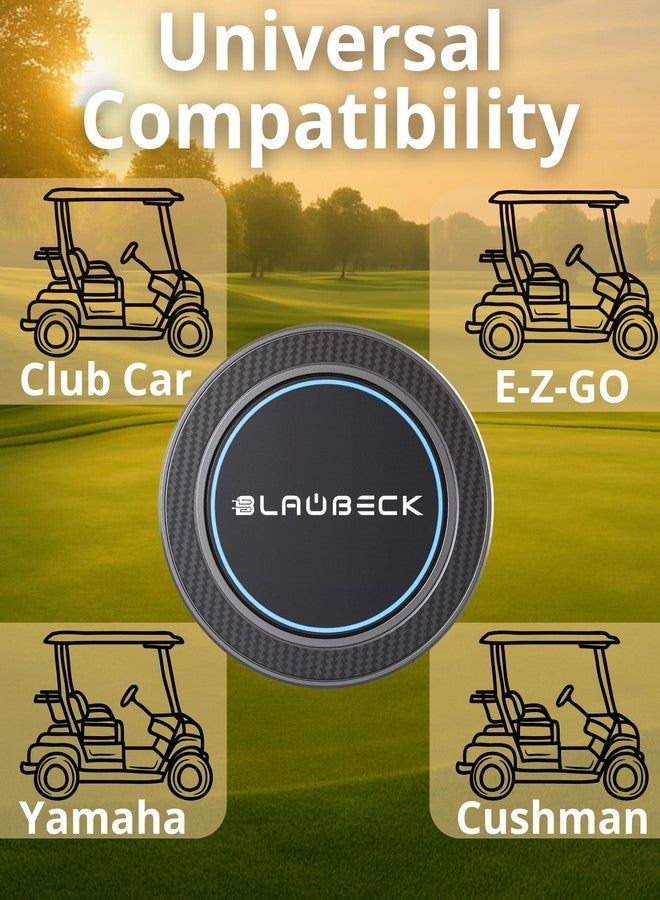 BLAUBECK حامل هاتف مغناطيسي من سبائك الألومنيوم لعربات الجولف متوافق مع iPhone MagSafe و Android مع Club Car و Icon و Yamaha و EZGO ملحقات عربات الجولف - Image 4