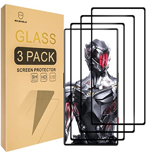 Mr Shield Mr.Shield Screen Protector For ZTE nubia (RED MAGIC 8 Pro) / Red magic 8 Pro+ [Japan Tempered Glass] [3-Pack] [9H Hardness] [Full Screen Glue Cover] - Image 1