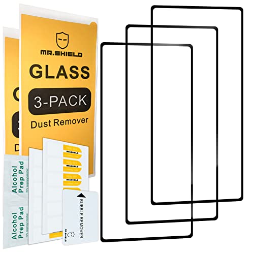 Mr Shield Mr.Shield Screen Protector For ZTE nubia (RED MAGIC 8 Pro) / Red magic 8 Pro+ [Japan Tempered Glass] [3-Pack] [9H Hardness] [Full Screen Glue Cover] - Image 2