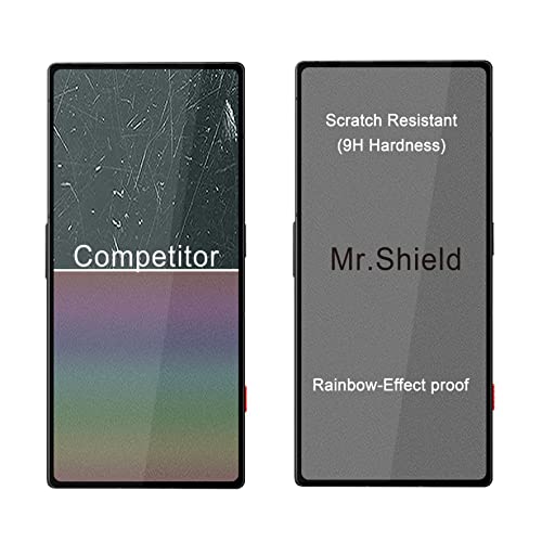 Mr Shield Mr.Shield Screen Protector For ZTE nubia (RED MAGIC 8 Pro) / Red magic 8 Pro+ [Japan Tempered Glass] [3-Pack] [9H Hardness] [Full Screen Glue Cover] - Image 5
