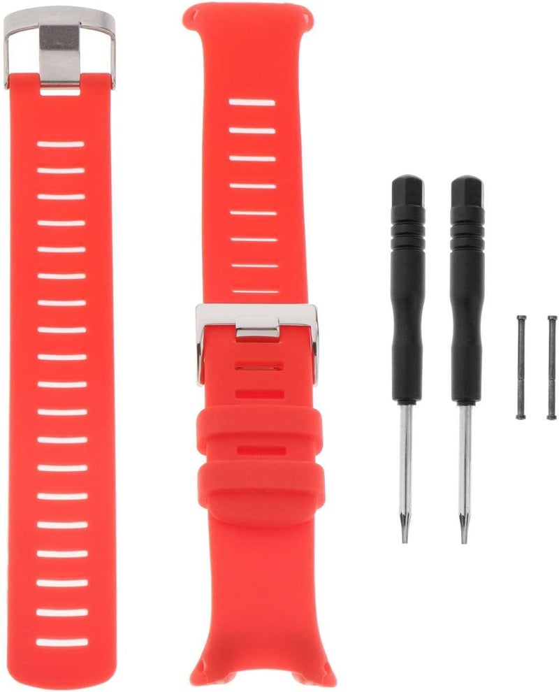 كلاراكو سوار بديل لساعة غوص Suunto D4 و D4i Novo - يناسب مقاسات 5.7 بوصة و 8.6 بوصة (145 مم و 220 مم) - أدوات مجانية، دبابيس براغي، براغي - Image 1