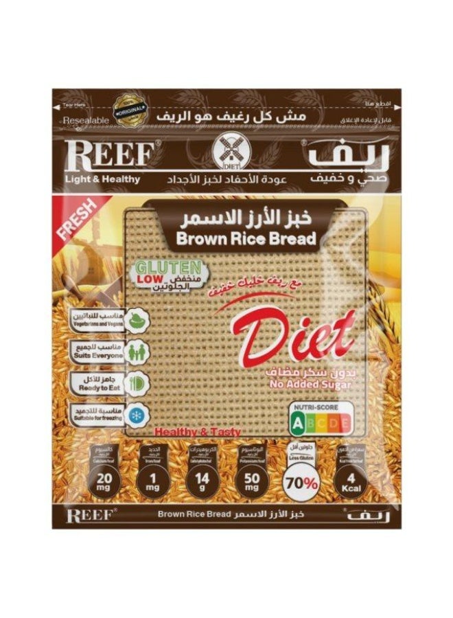 خبز الأرز البني, 200 غ