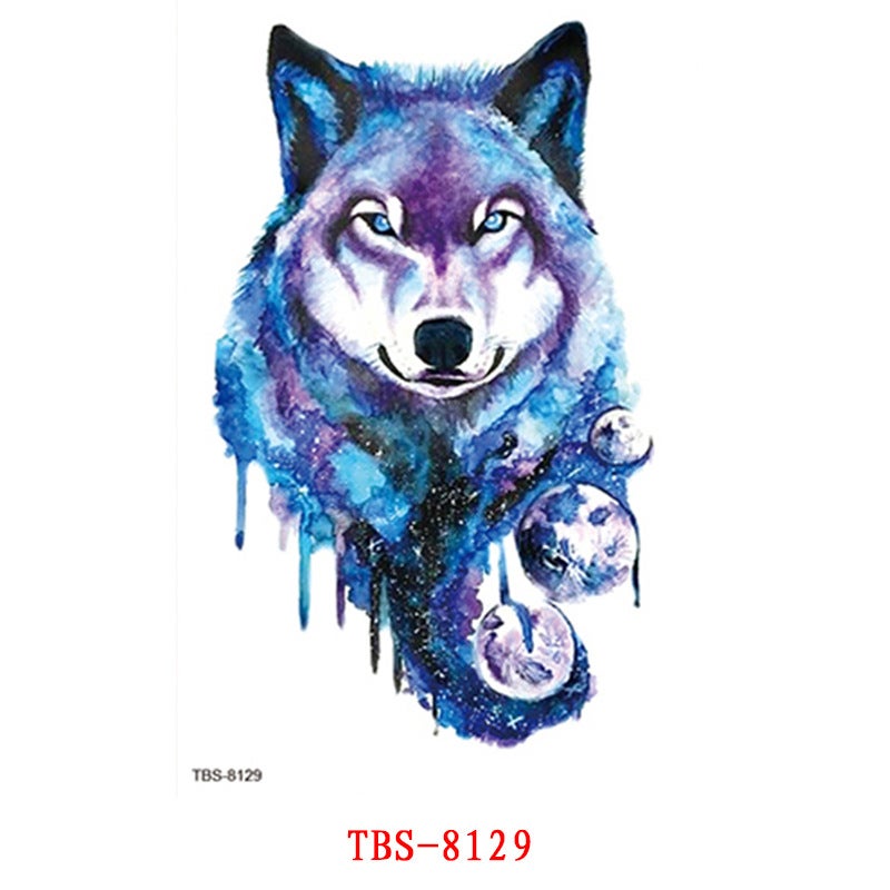 Waterproof Tattoo Stickers Totem Character Animal Tattoo Stickers Spot Tattoo - Image 3
