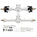 MEUS RACING 5mm ISO V2 SCX24 Axles with 3Section CVD for Axial 124 SCX24 RC Crawler Silver - Image 2