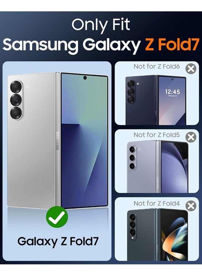 سجيت غطاء مغناطيسي لهاتف Samsung Galaxy Z Fold 7 (إصدار 2025) مع دعم MagSafe، حماية من الصدمات، مقاوم للاصفرار والخدوش - Image 2