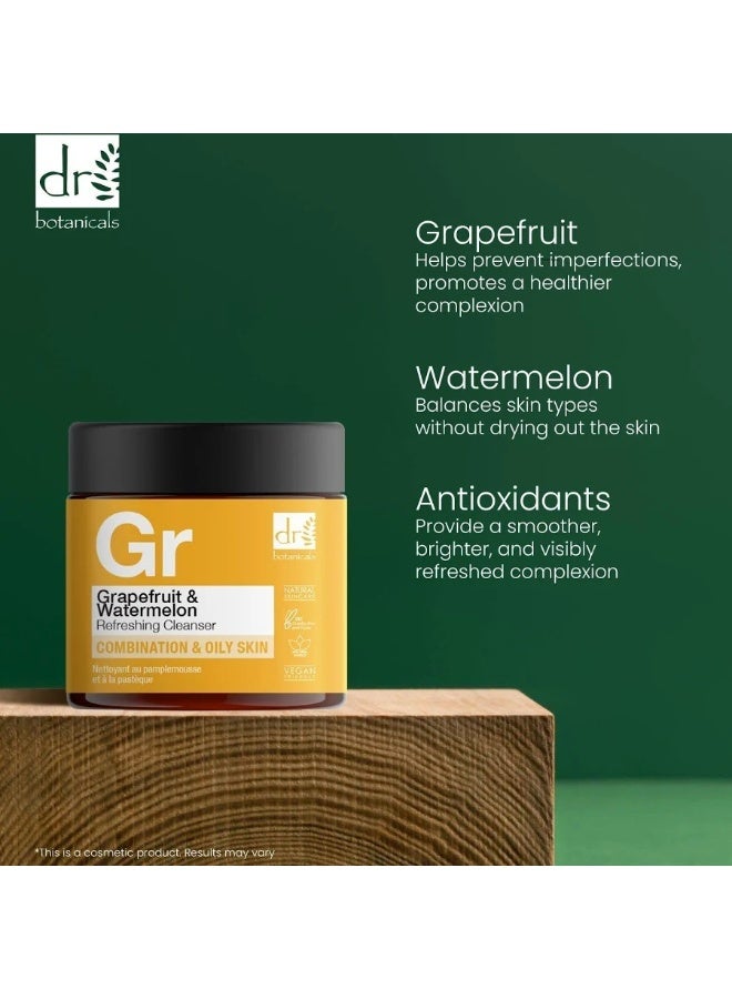 DR BOTANICALS Dr. Botanicals Apothecary Grapefruit & Watermelon Cleanser 60ml - Image 4
