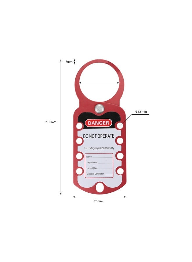 Giffex Electrical Lockout Tagout Kit Safety Padlocks Circuit Breaker Lockout and Tag Lockout Kit with Industrial Construction Locks for Electrical Equipment - Image 5
