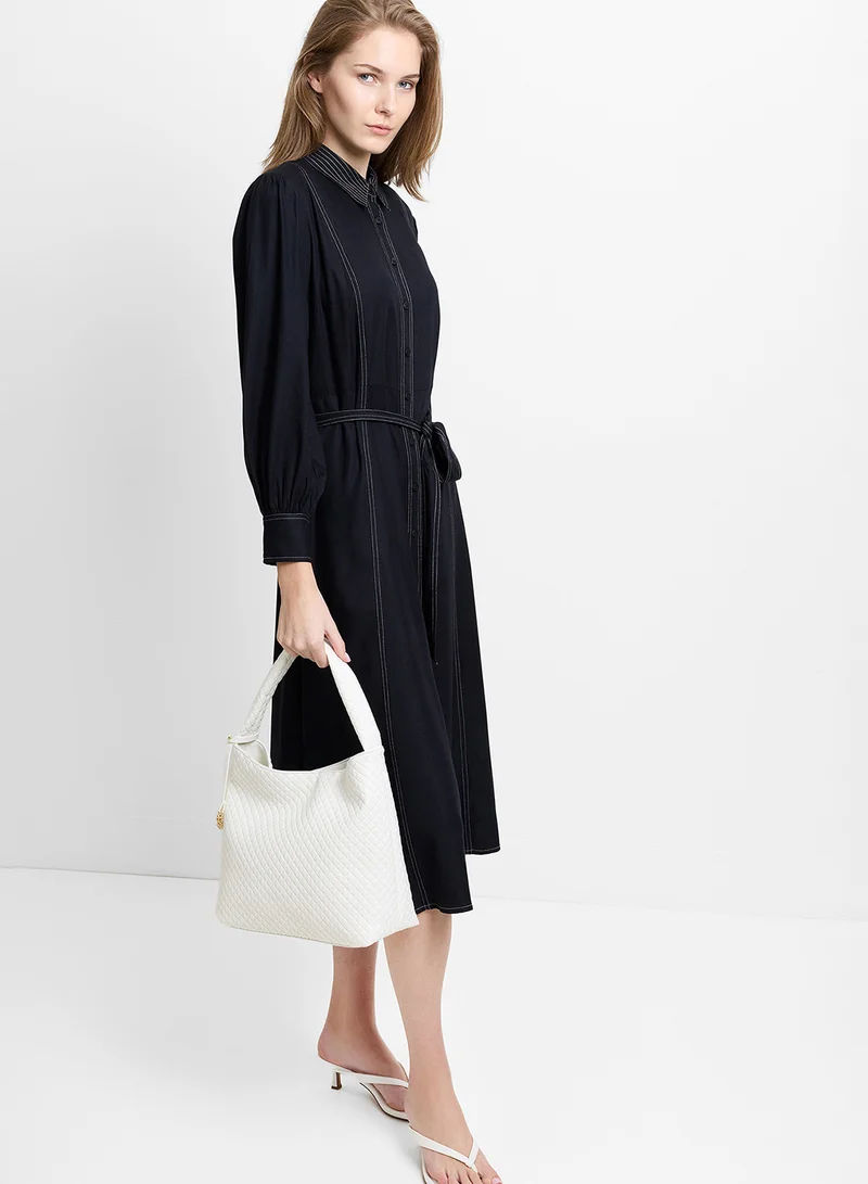فرنش كونكشن Women White Iris Shoulder Bag