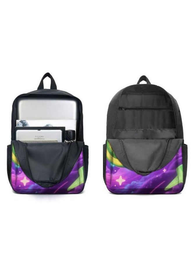 Bright Li Fire Fashion is unlimited! Cartoon bag three-piece set, suitable for a variety of scenes for students and teenagers (available for students, children, friends on outings, mountain climbing, schooling, etc.) - 35 - Image 4