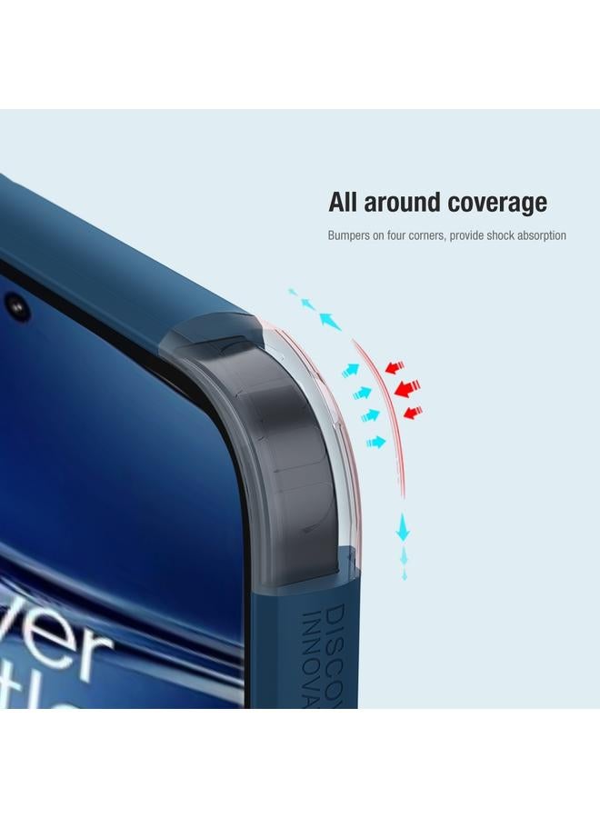نيلكين جراب لهاتف OnePlus Ace 2 Pro Frosted Shield Pro مصنوع من مادة PC + TPU - Image 5