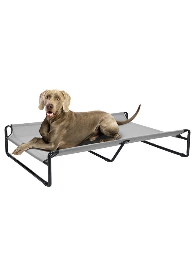 Original Cooling Elevated Dog Bed, Outdoor Raised Dog Cots Bed for Large Dogs, Portable Standing Pet Bed with Washable Breathable Mesh, No-Slip Feet for Indoor Outdoor, XX-Large, Grey, CWC2201 - pzsku/Z286A6C71771906ACD294Z/45/_/1692391724/a232e571-5c32-4f87-a281-4a993b6a7866