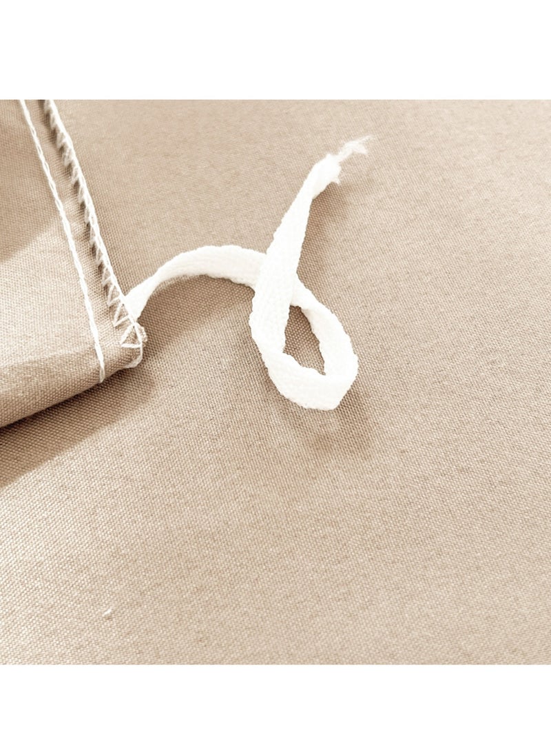 Sharpdo 4-Piece Set Bedding Modal Quilt Cover Set with 1 Quilt Cover 1 Sheet and 2 Pillowcases 2m Bed (220*240cm) - Image 4