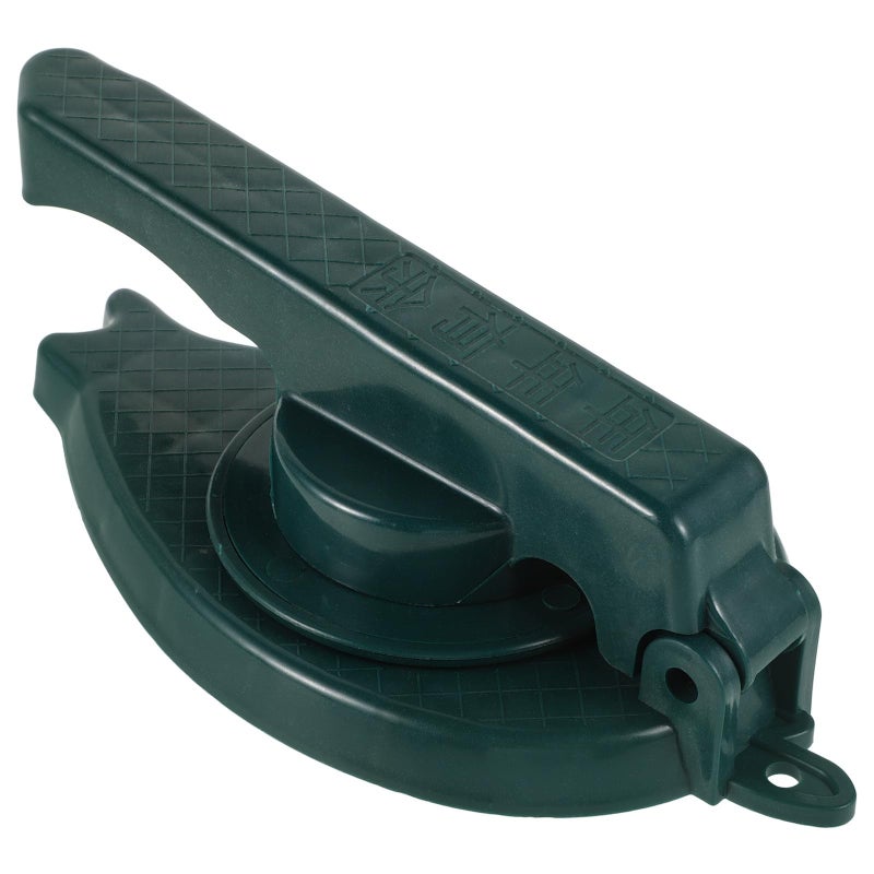 Manual Dumpling Press Mold Kitchen Dough Presser Skin Maker Dark Green Plastic - Image 2