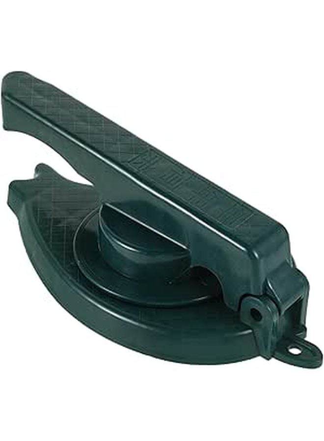 Manual Dumpling Press Mold Kitchen Dough Presser Skin Maker Dark Green Plastic - Image 1