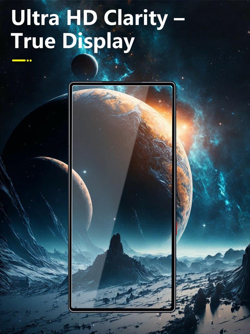 Oshmirian 2Pcs Screen Protector for RedMagic 11 Pro/Pro+,Dust Plugs Set – 9H Tempered Glass Film,Anti-Scratch,Anti-Fingerprint,Bubble-Free,Full Coverage,Easy Installation - Image 5