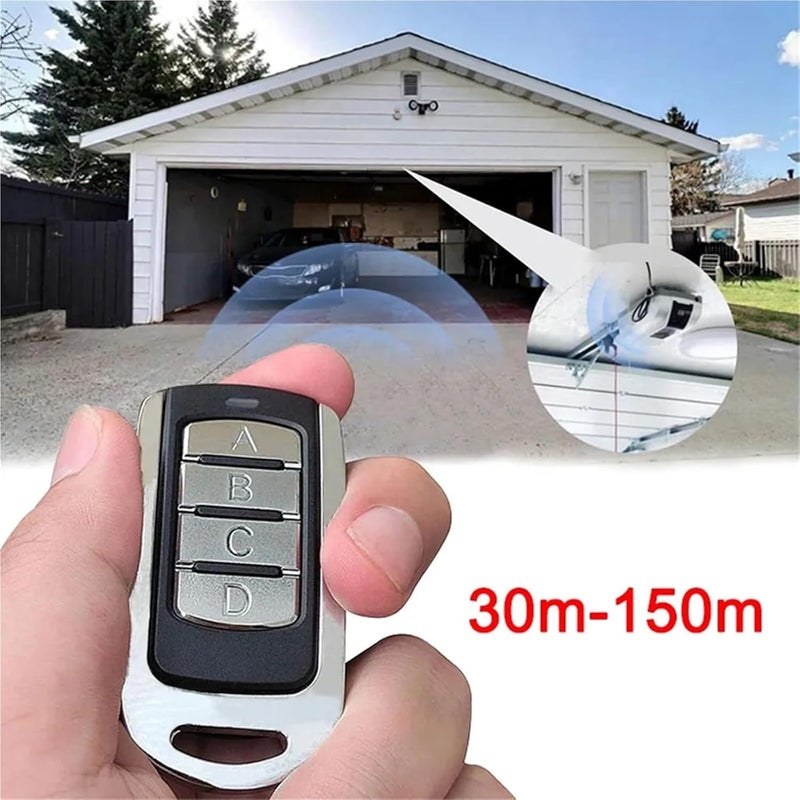 Garage Door Remote, Multi-Frequency 250-915 MHz Clone Copy Replication Remote Control 868 Brand Garage Door 433MHz(1pcs-Blcak) - Image 3