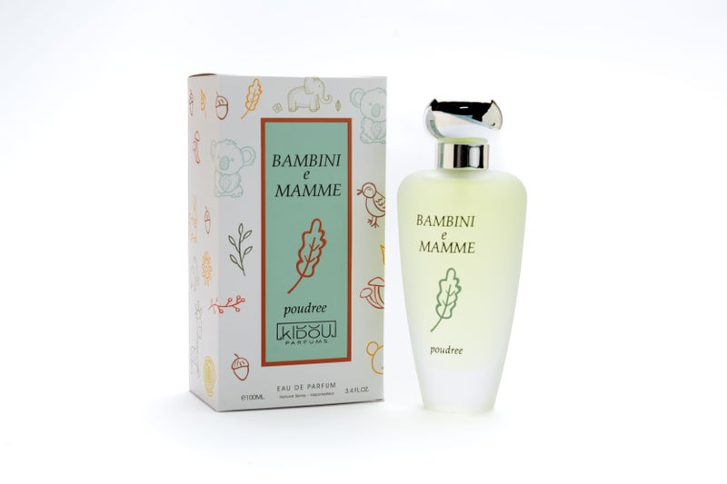 KIDOU PARFUMS بامبيني إي مامي بودري عطر | عطر لطيف للأطفال، 100 مل - Image 2