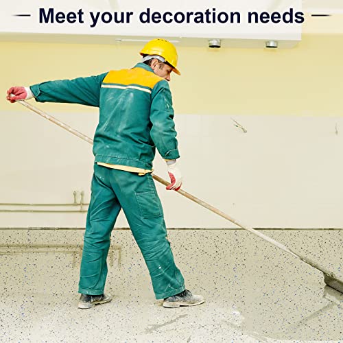 Timtin 700 G/ 1.54 Lb Blend Decorative Color Chips Concrete Floor Coatings Paint Flakes for Garage Floor Paint Interior Exterior Walls(Black, White, Blue, Gray) - Image 4
