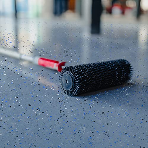 Timtin 700 G/ 1.54 Lb Blend Decorative Color Chips Concrete Floor Coatings Paint Flakes for Garage Floor Paint Interior Exterior Walls(Black, White, Blue, Gray) - Image 2