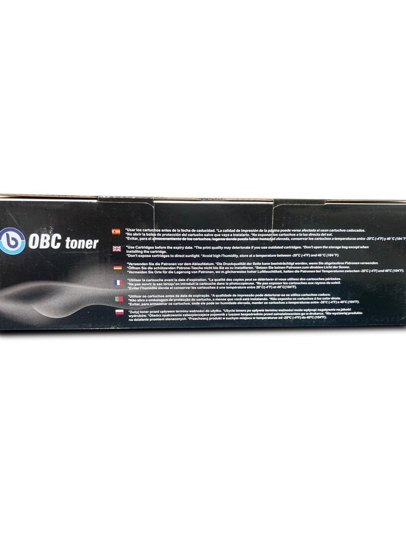 OBC Compatible Black Laser Toner Cartridge Replacement for HP CE310A/CF350A-126A and Canon CRG-129BK/729BK/329BK. Prints up to 1200 pages in high definition. - Image 4