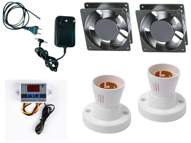 TMW حاضنة بيض مصنوعة من مادة EPS بسعة من 50 إلى 200 بيضة مع حاملين مجموعة جاهزة تمامًا - Image 5