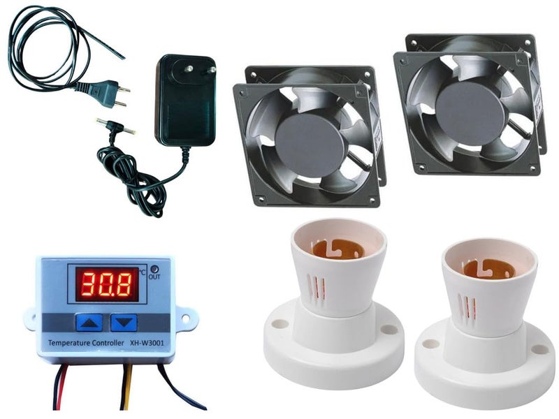 TMW حاضنة بيض مصنوعة من مادة EPS بسعة من 50 إلى 200 بيضة مع حاملين مجموعة جاهزة تمامًا - Image 2