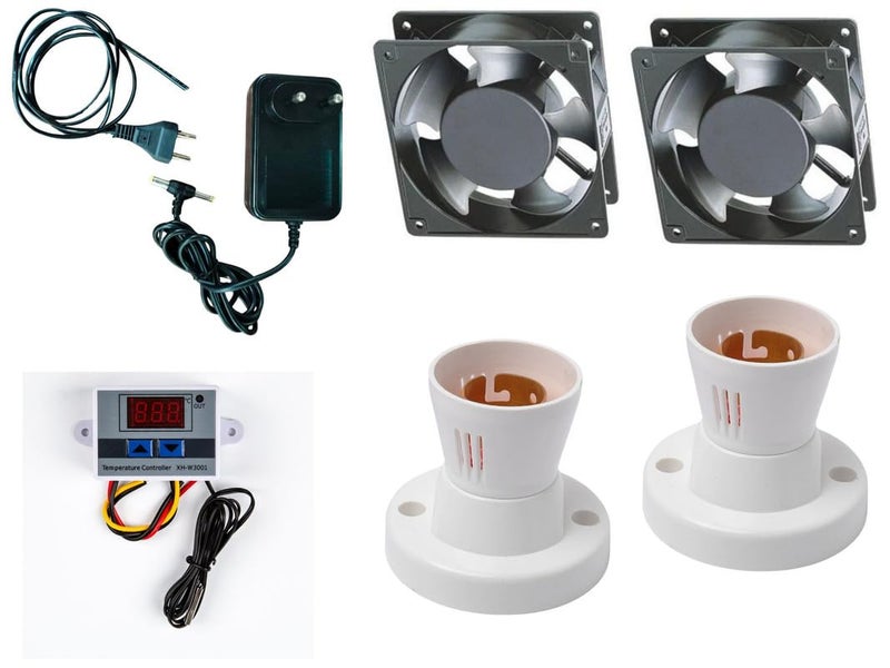 TMW حاضنة بيض مصنوعة من مادة EPS بسعة من 50 إلى 200 بيضة مع حاملين مجموعة جاهزة تمامًا - Image 4