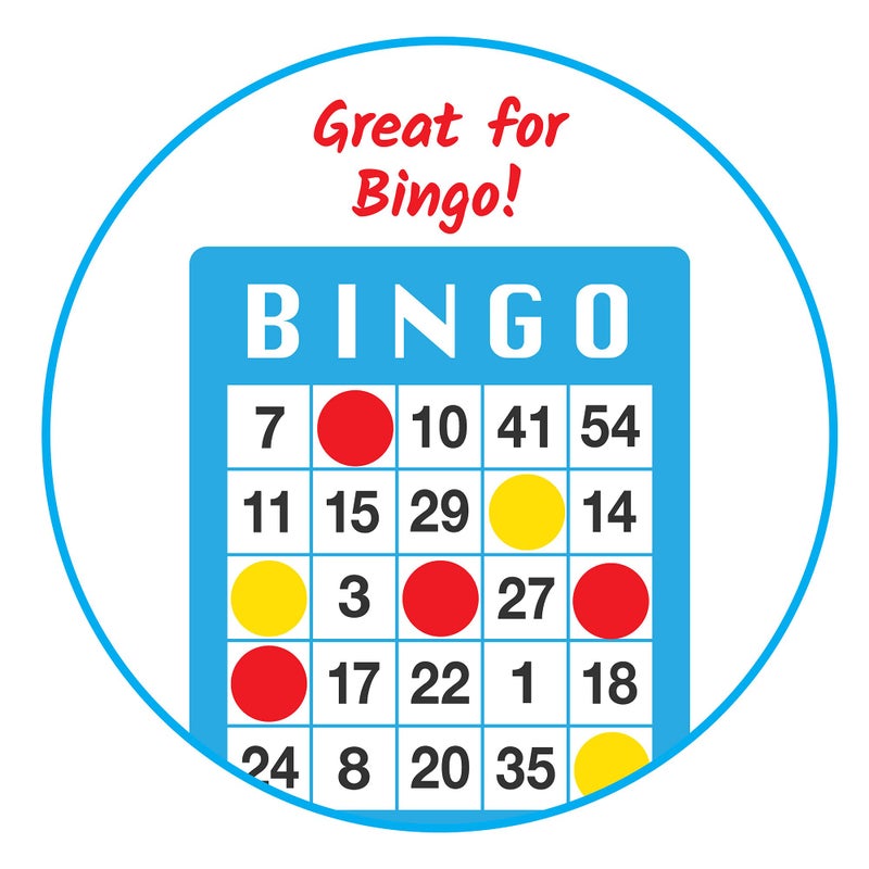 hand2mind Foam Two-Color Counters, Red and Yellow Counters, Counting Manipulatvies, Math Counters for Kids, Counting Chips, Math Manipulatives, Math Bingo Chips, Counters for Kids Math (Pack of 200) - Image 3